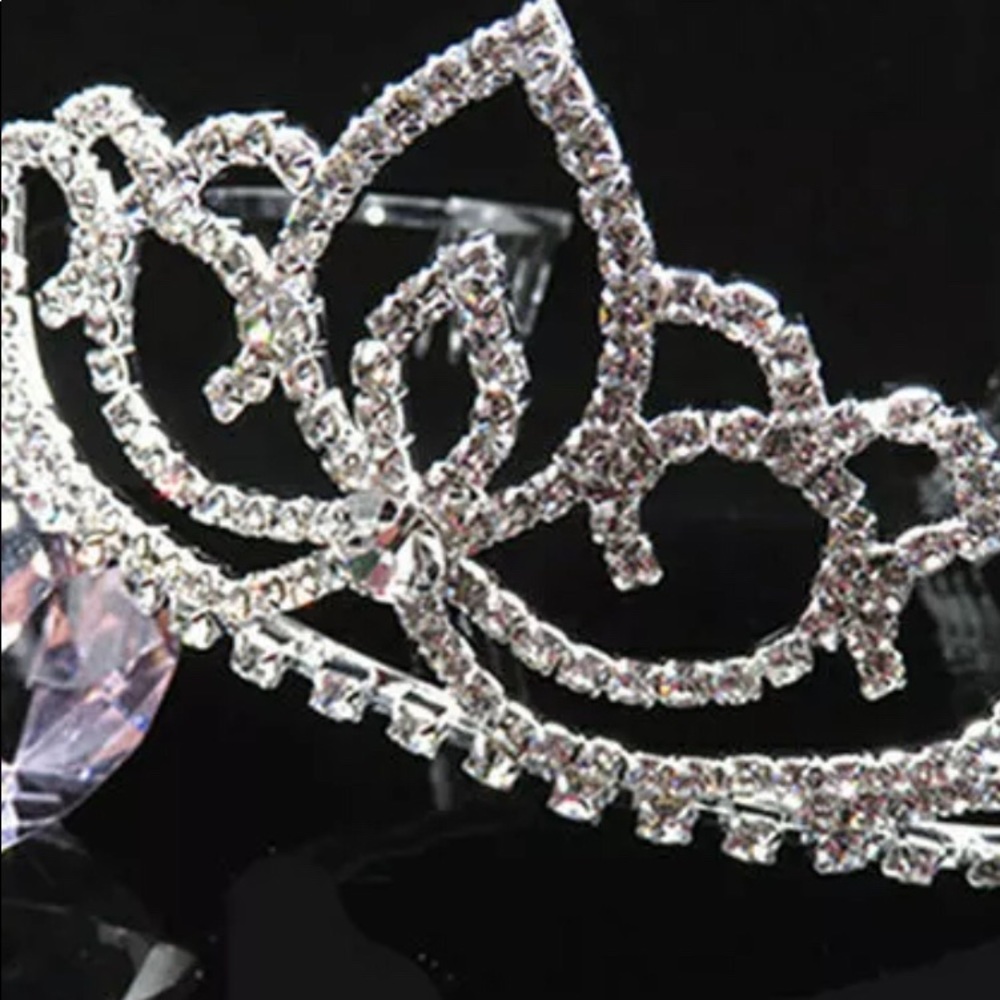 On Point Rhinestone Bridal Tiara